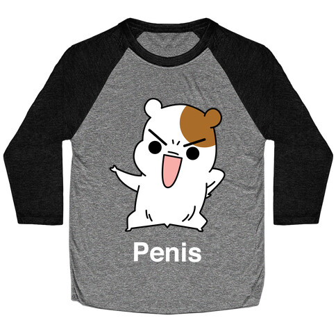 Penis Hamster Baseball Tee