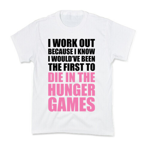 Hunger Games Workout Kids T-Shirt