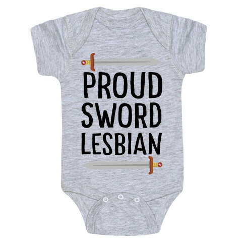Proud Sword Lesbian Baby One-Piece