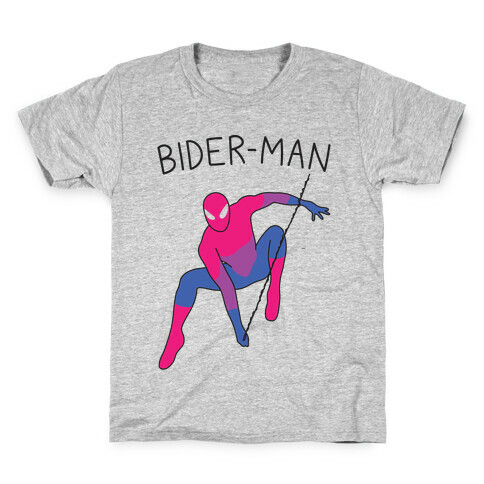 Bider-Man Parody Kids T-Shirt