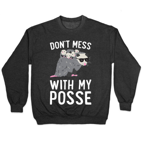 Don't Mess With My Posse Opossum Pullover