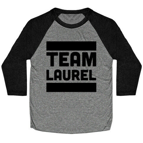 Team Laurel  Baseball Tee