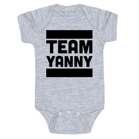 Team Yanny Baby One-Piece