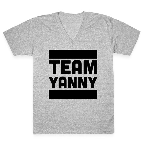 Team Yanny V-Neck Tee Shirt