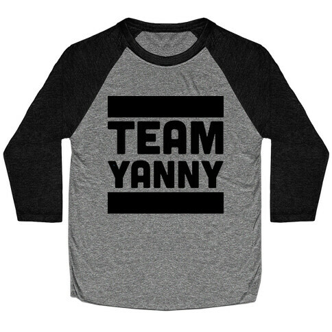 Team Yanny Baseball Tee