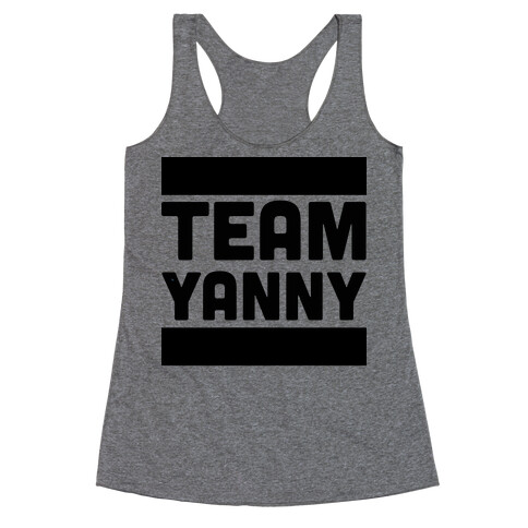 Team Yanny Racerback Tank Top