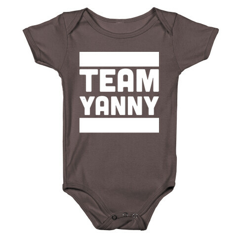 Team Yanny Baby One-Piece