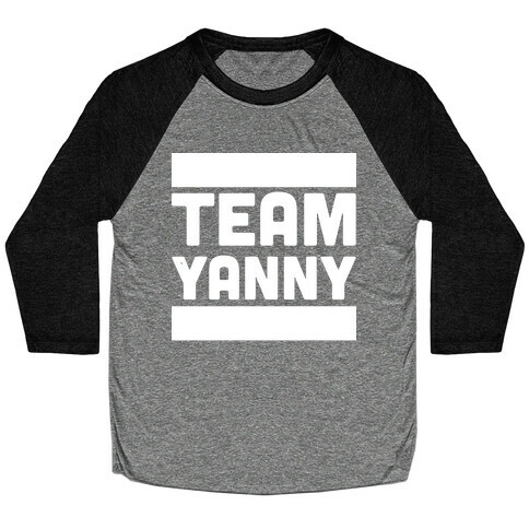 Team Yanny Baseball Tee