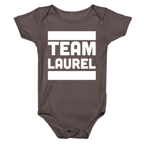 Team Laurel Baby One-Piece