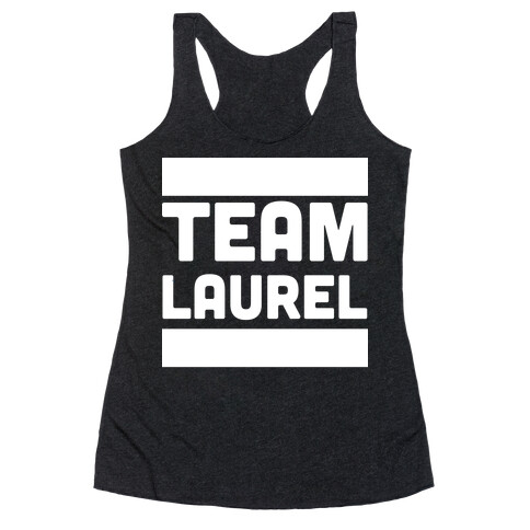 Team Laurel Racerback Tank Top