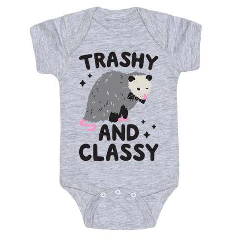 Trashy And Classy Opossum Baby One-Piece