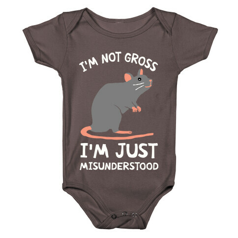 I'm Not Gross I'm Just Misunderstood Baby One-Piece