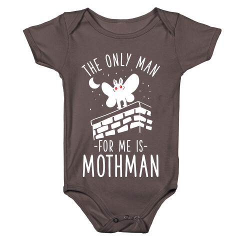 The Only Man for Me is Mothman Baby One-Piece