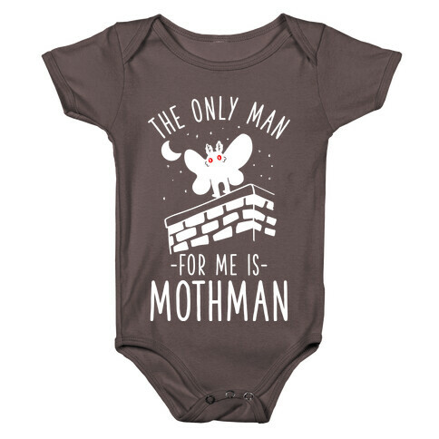 The Only Man for Me is Mothman Baby One-Piece