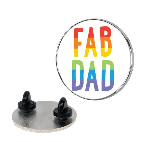 Fab Dad Pin