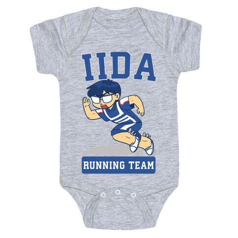 Tenya Iida Running Team Baby One-Piece