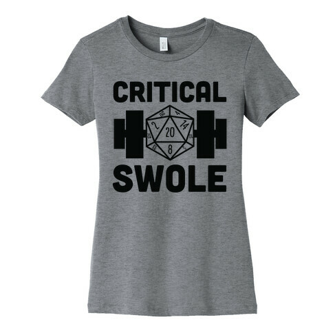 Critical Swole  Womens T-Shirt