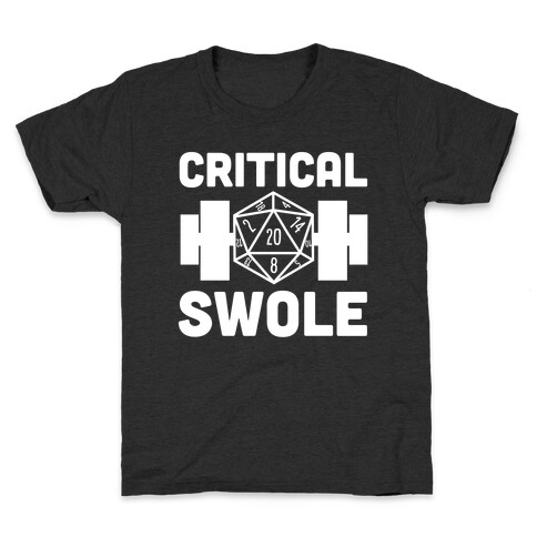 Critical Swole  Kids T-Shirt