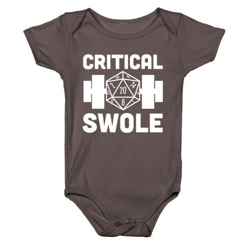 Critical Swole  Baby One-Piece