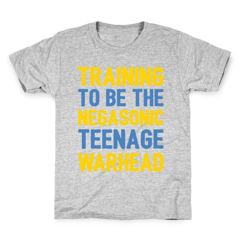 Training To Be The Negasonic Teenage Warhead White Print  Kids T-Shirt