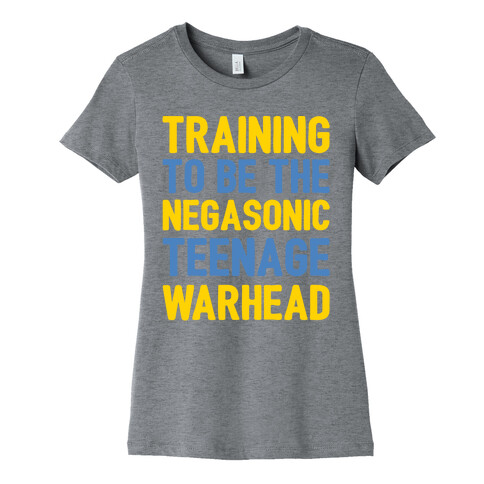 Training To Be The Negasonic Teenage Warhead White Print  Womens T-Shirt