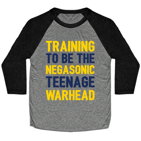 Training To Be The Negasonic Teenage Warhead  Baseball Tee