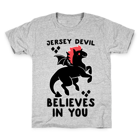 Jersey Devil Believes In You Kids T-Shirt