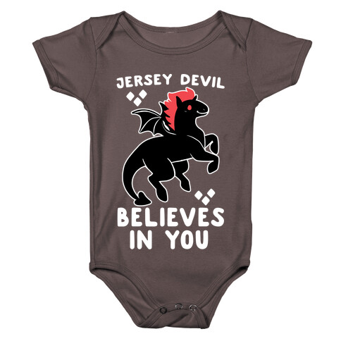Jersey Devil Believes in You Baby One-Piece