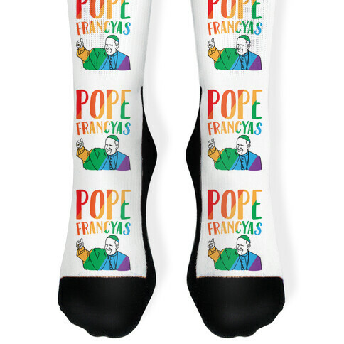 Pope Francyas Parody Sock