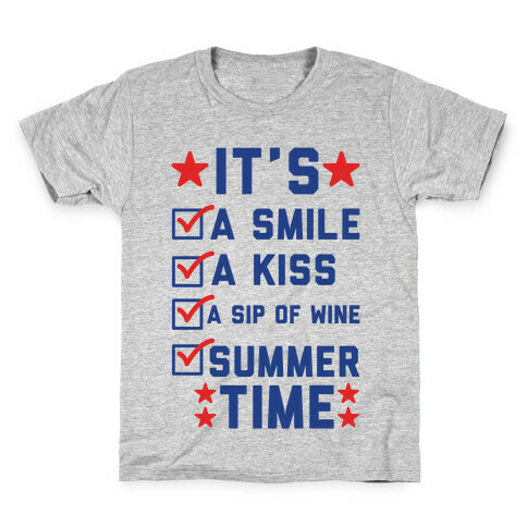 It's Summer Time Kids T-Shirt