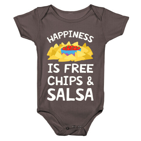 Happiness Is Free Chips And Salsa Baby One-Piece