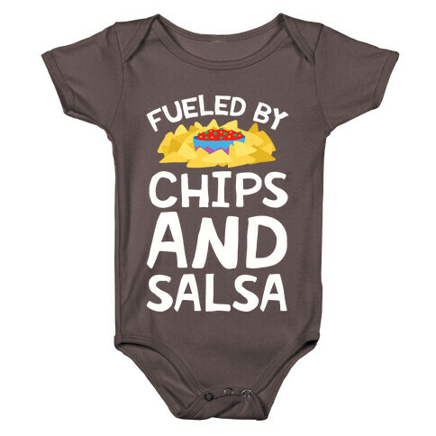 Fueled By Chips And Salsa Baby One-Piece