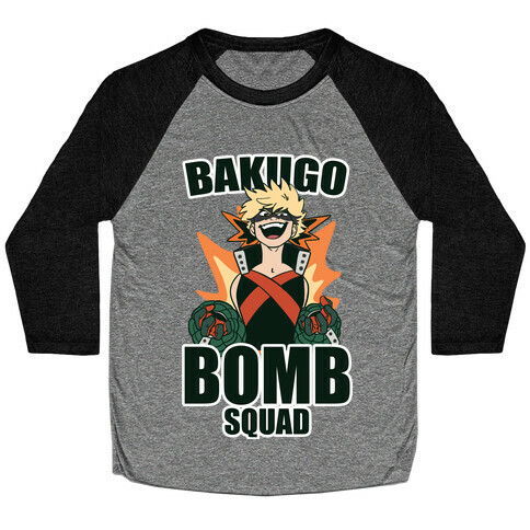 Bakugo Bomb Squad Baseball Tee
