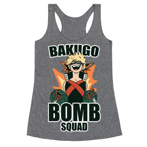 Bakugo Bomb Squad Racerback Tank Top