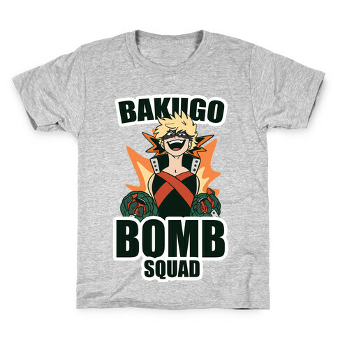 Bakugo Bomb Squad Kids T-Shirt