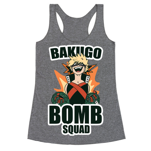 Bakugo Bomb Squad Racerback Tank Top