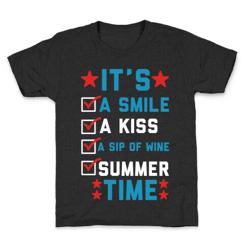 It's Summer Time Kids T-Shirt