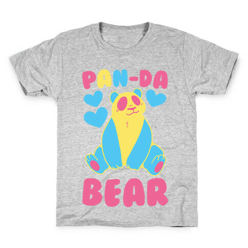 Pan-Da Bear Kids T-Shirt