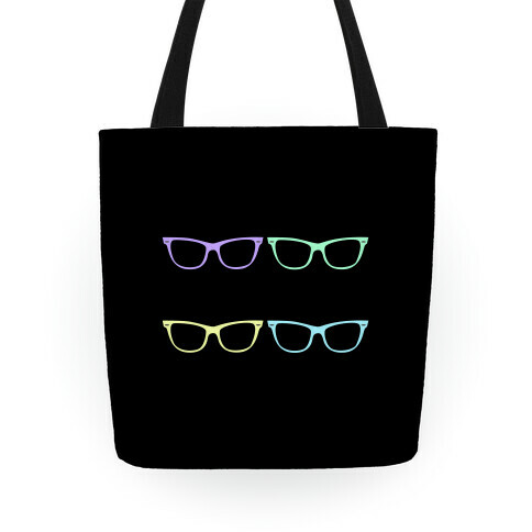 Black Glasses Tote