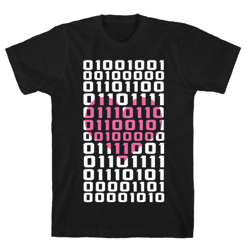 I Love You (Binary) T-Shirt