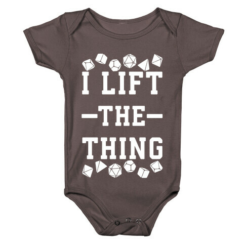 I Lift the Thing Baby One-Piece