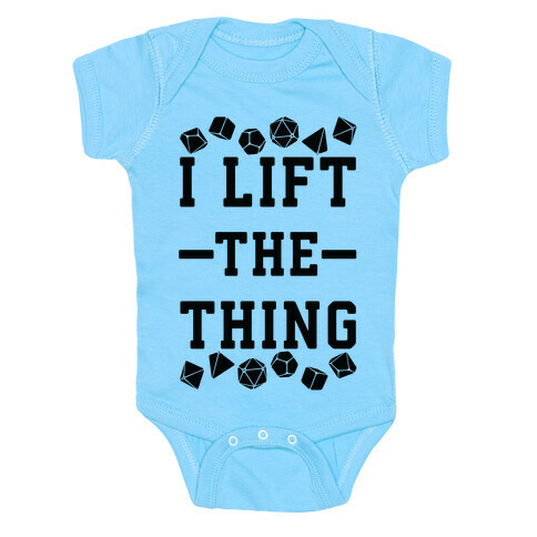 I Lift the Thing Baby One-Piece