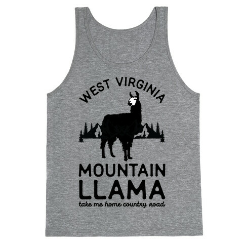 Mountain Llama Take Me Home Tank Top