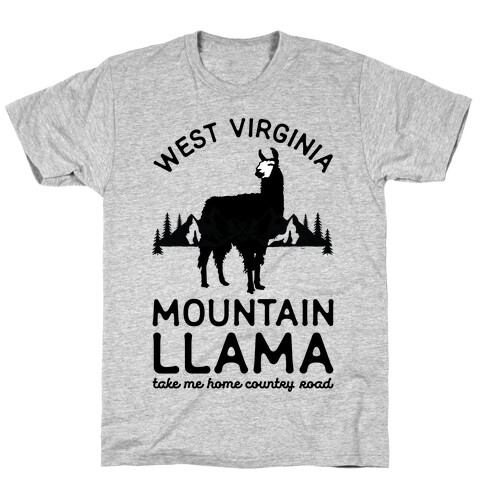 Mountain Llama Take Me Home T-Shirt