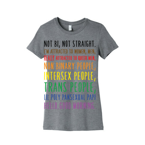 Kehlani Queer Identity Pride Quote Womens T-Shirt