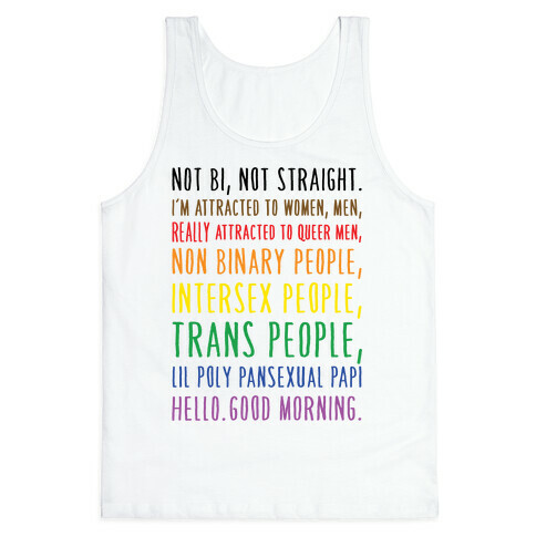 Kehlani Queer Identity Pride Quote Tank Top