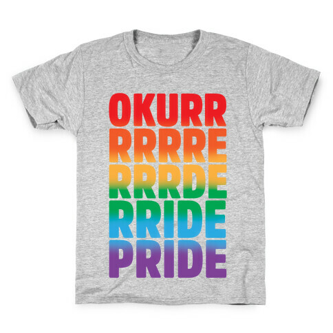 Okurr Pride Transformation  Kids T-Shirt