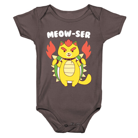 Meow-ser Bowser Baby One-Piece