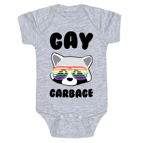 Gay Garbage Baby One-Piece