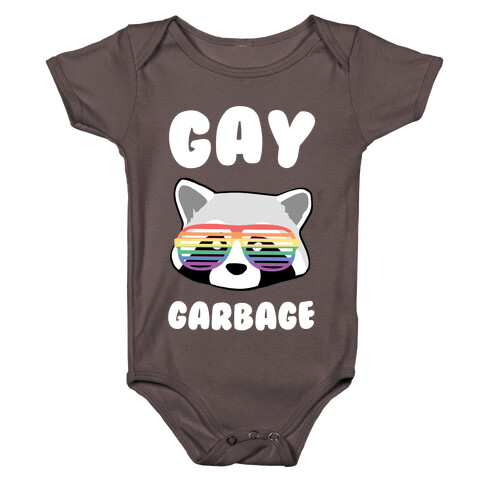 Gay Garbage Baby One-Piece